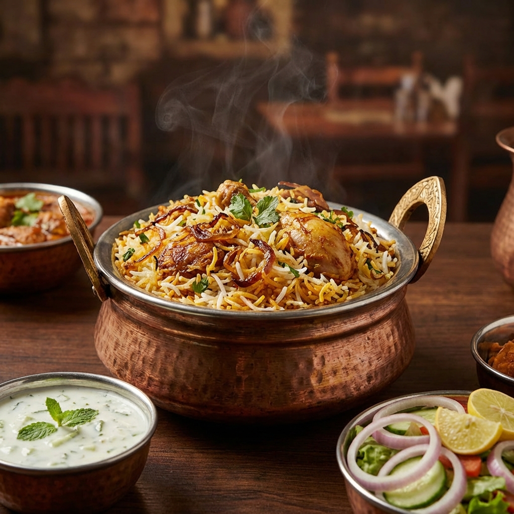 Signature biryani